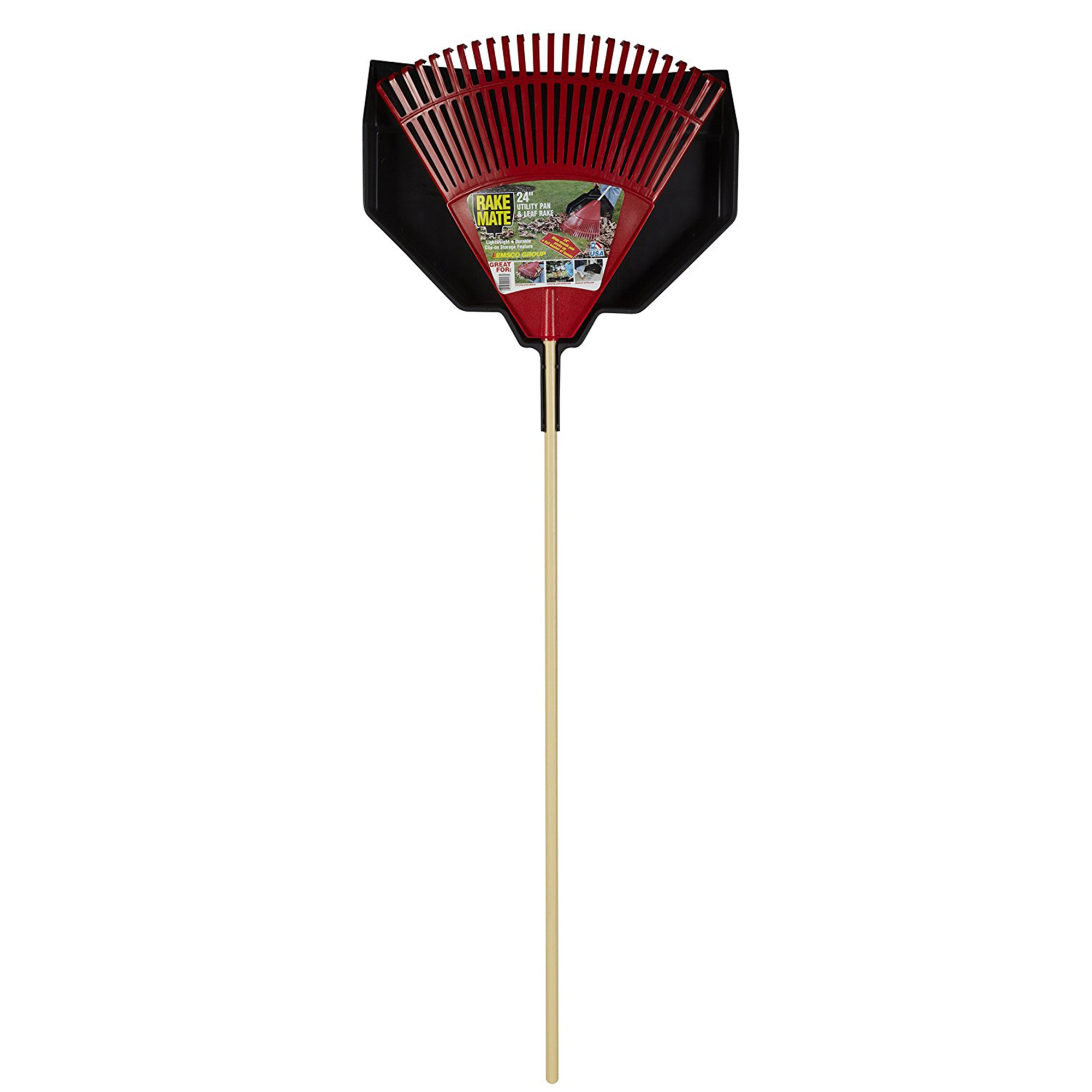 Emsco Group, Rake Mate - Leaf Rake and Utility Pan Combo Pack, Model# 90243-1